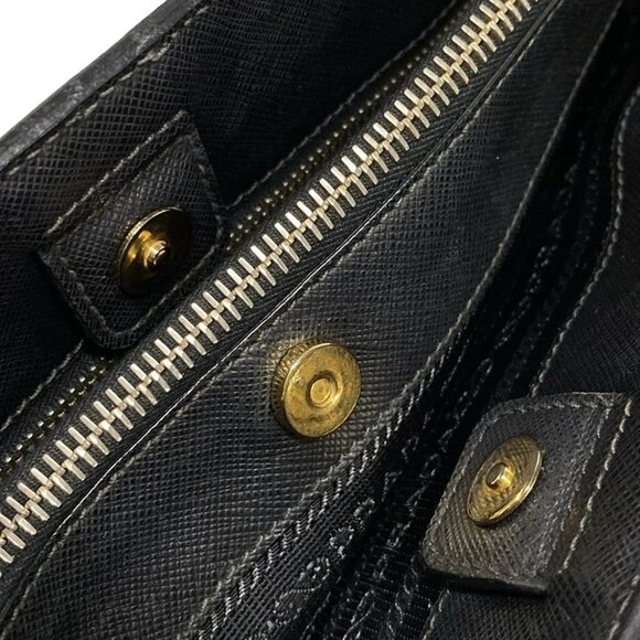 PRADA Galleria Bag Black Saffiano Lux (Leather) Tote Bag 624-080825 - Picture 8 of 14